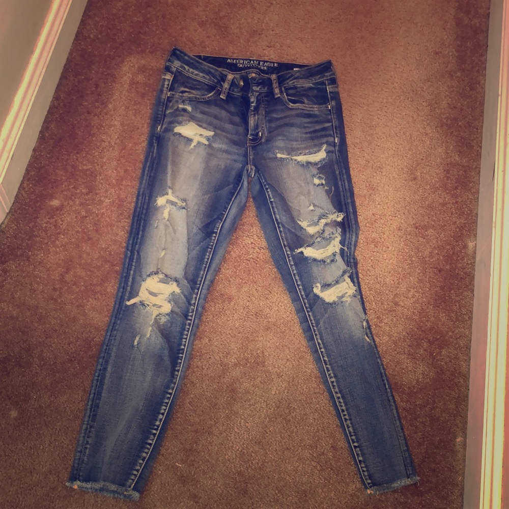 Super cute jeggings crop